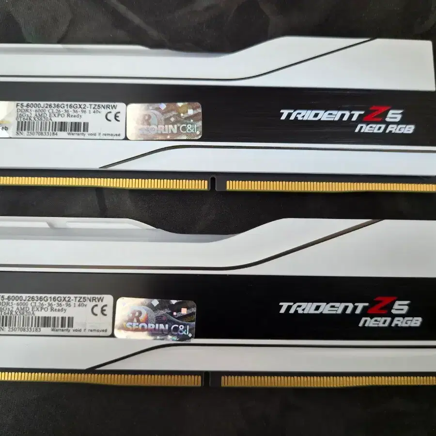 지스킬 ddr5 6000 cl26 1.4v 32g
