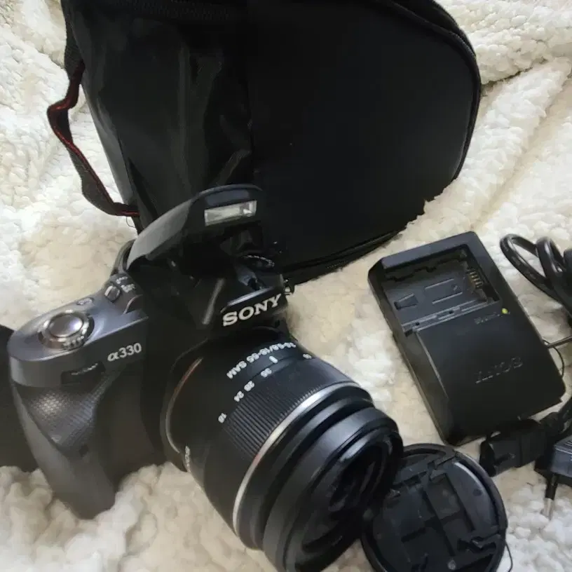 ソニーアルファ330 CCD感性DSLR