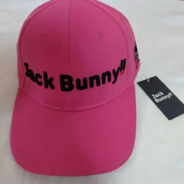 Jack Bunny!! 골프 캡 핑크
