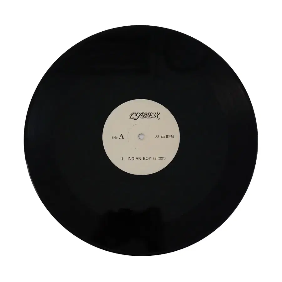 CYBER 사이버 - INDIAN BOY DJ 홍보용 PR LP 디제이 싱글 엘피판