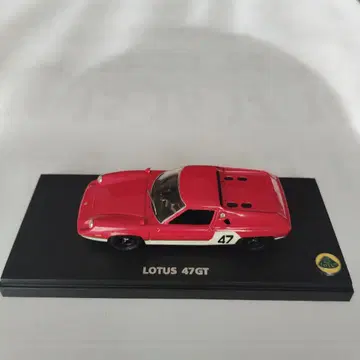 LOTUS 47GT 미니카 빨간색 1/43