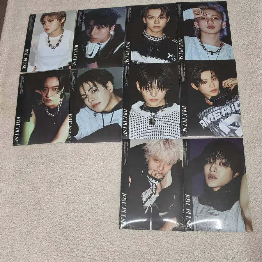 트레저 TREASURE LOVE PULSE SPORTY VER SET (10장) 비닐미개봉 새상품