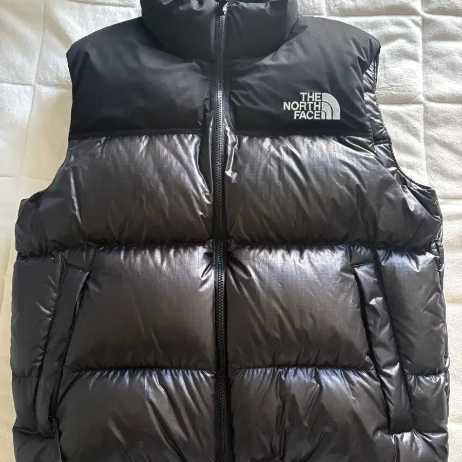 노스페이스 화이트라벨 눕시 조끼패딩 100 L