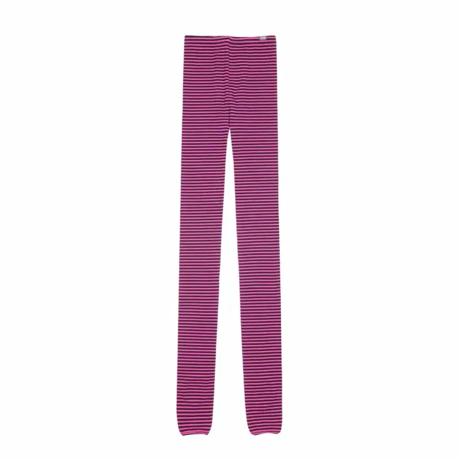 코이세이오038 stripe leggings pink