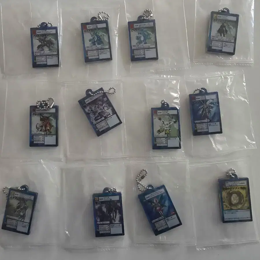 반다이 디지몬 카드 게임 아크릴 가챠 컬렉션 2탄 12종 세트