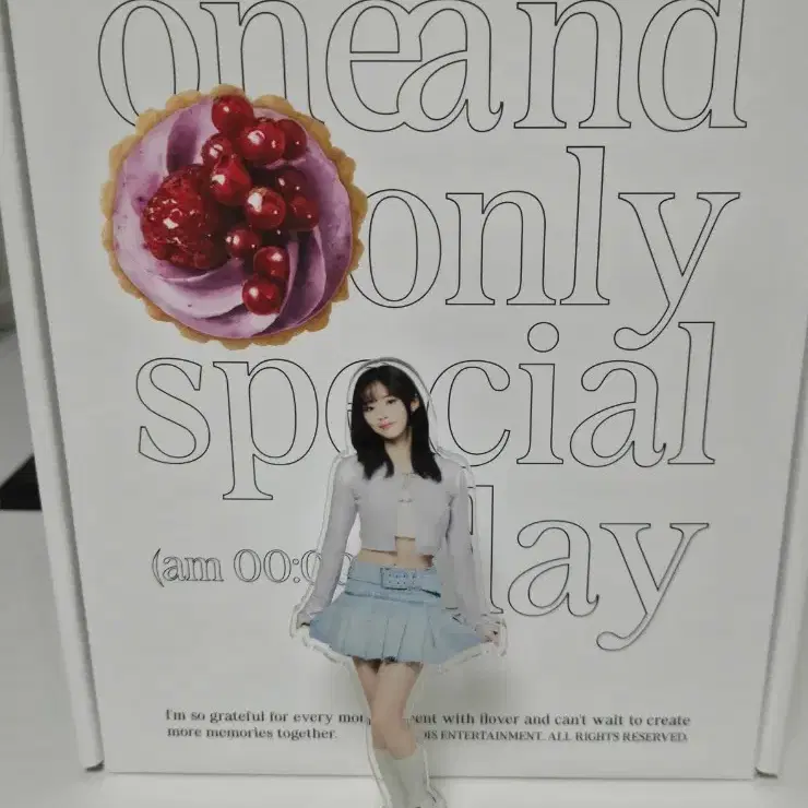 프로미스나인 박지원 생일박스(개봉)