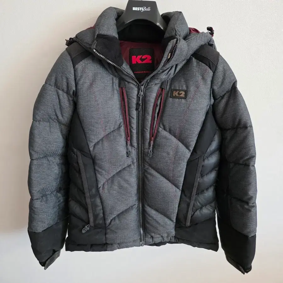 K2 패딩 구스다운점퍼 그레이 85