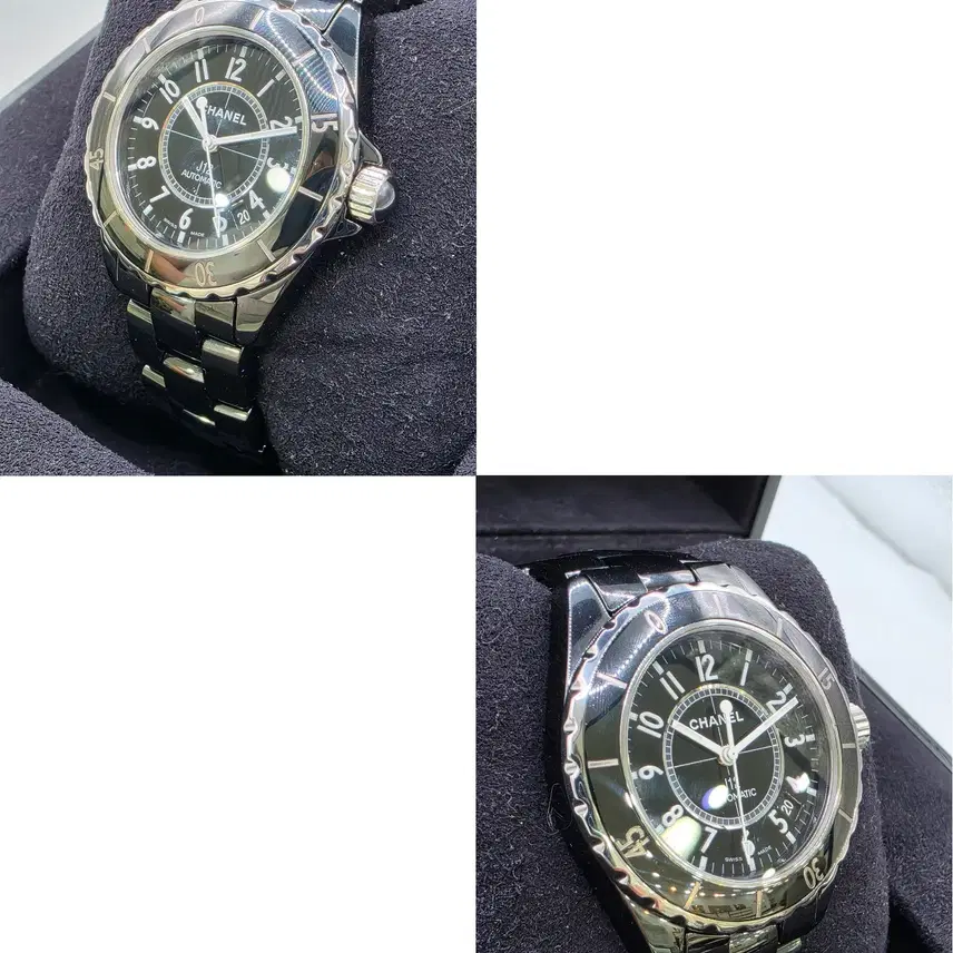 샤넬 특가 CHANEL J12 38mm 블랙 세라믹 상태굿 사진 2