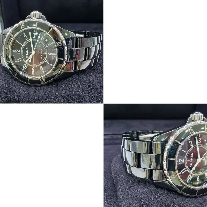 샤넬 특가 CHANEL J12 38mm 블랙 세라믹 상태굿 사진 4
