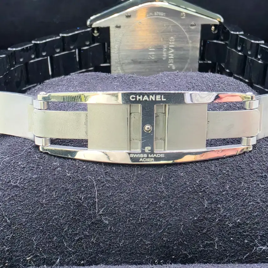 샤넬 특가 CHANEL J12 38mm 블랙 세라믹 상태굿 사진 7