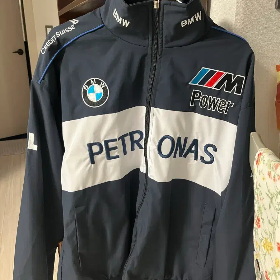 BMW 페트로나스 레이싱 자켓 네이비