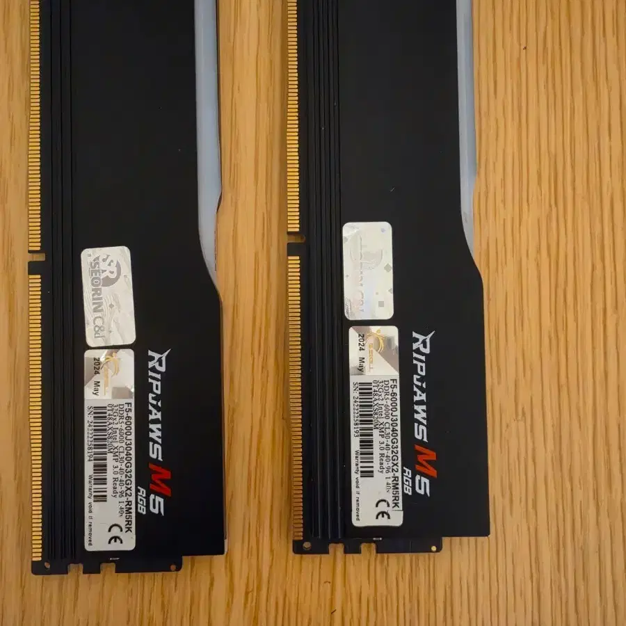 G.SKILL RIPJAWS M5 DDR5-6000 CL30-40-40-96 32GBx2 RGB