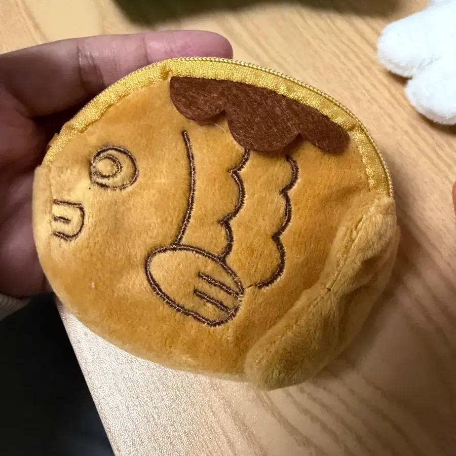 붕어빵 모양 파우치키링