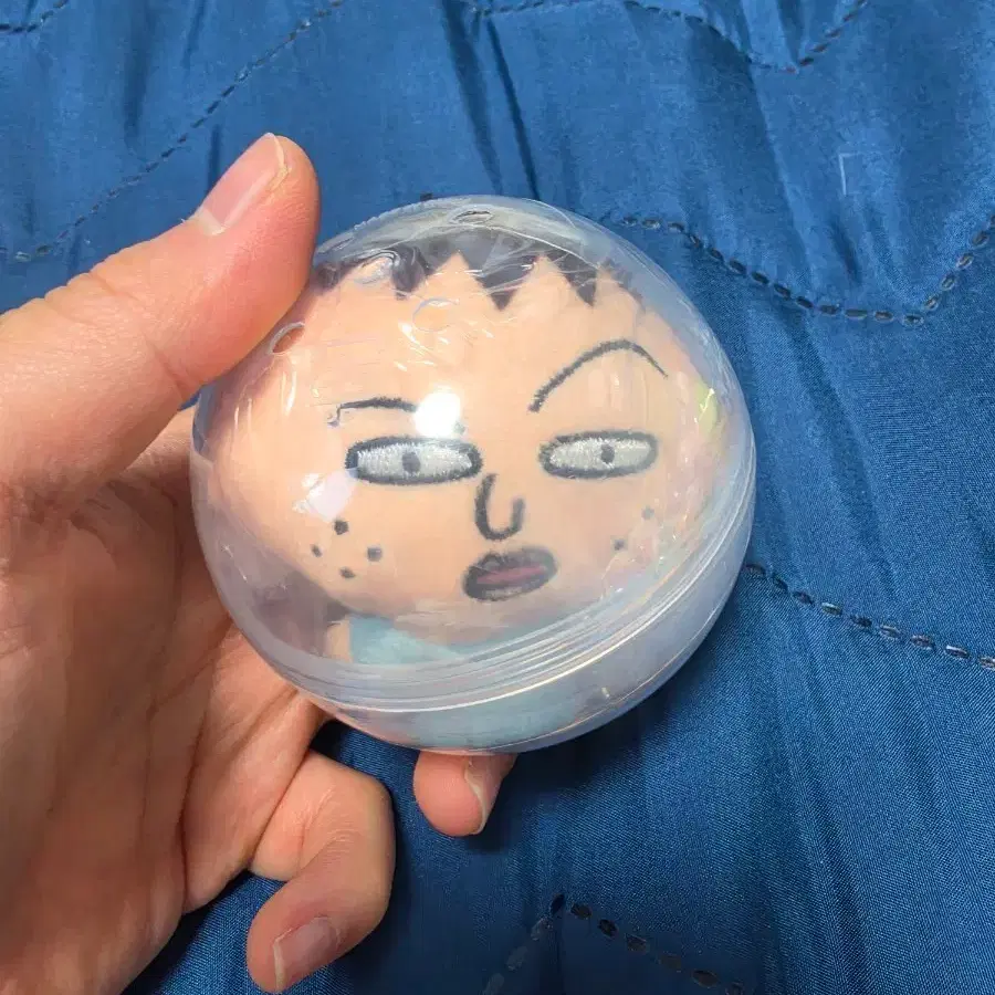 마루코는 아홉살 키링 가챠 (나가사와 군)
