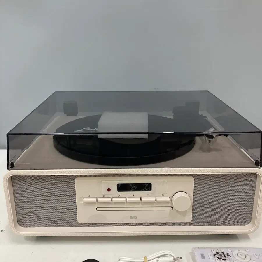 브리츠 BZ-TP9000 프리미엄 올인원 턴테이블 스피커