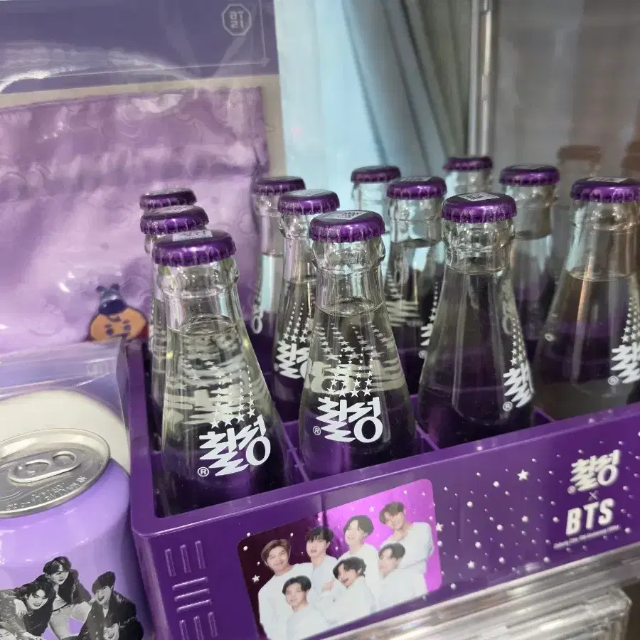 bts 방탄소년단 한정판 칠성사이다 콜라보