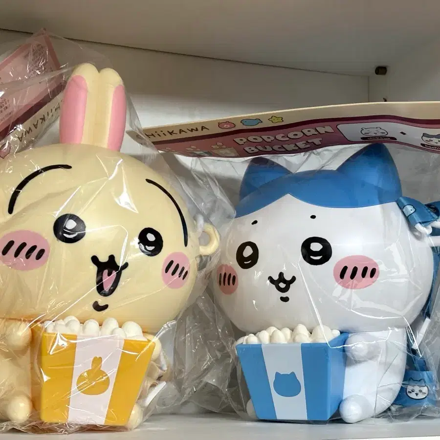 치이카와 먼작귀 우사기 하치와레 cgv 팝콘통 세트