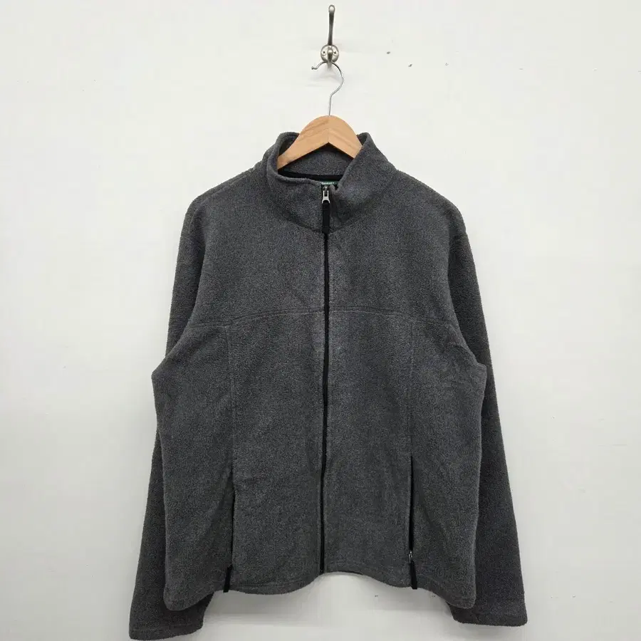 LLBean 플리스 집업 자켓 그레이 남XL