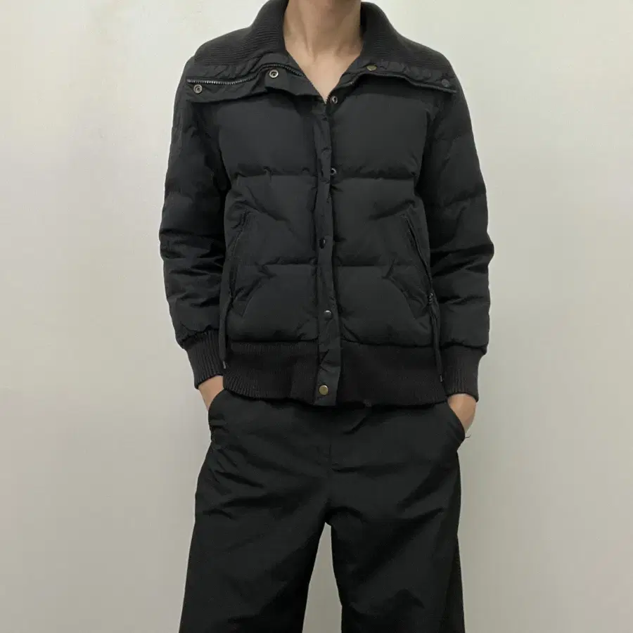 리바이스 레드탭 하이넥 다운 패딩 자켓 L