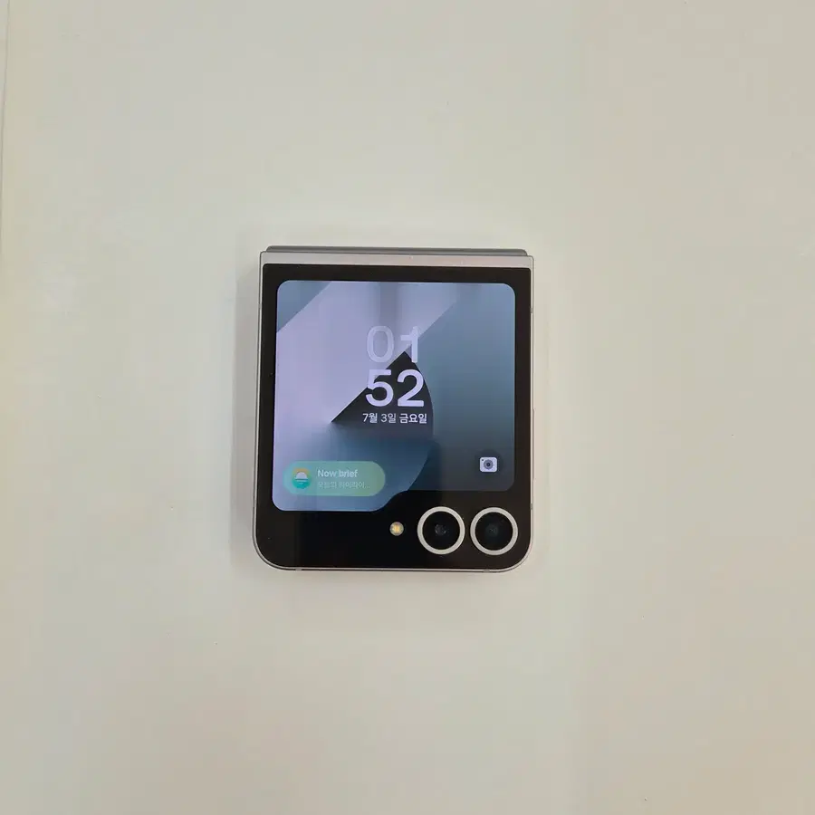 갤럭시 Z플립6 실버쉐도우(5289)
