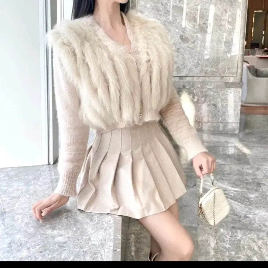 수입의류 폭스퍼가디건 제이지