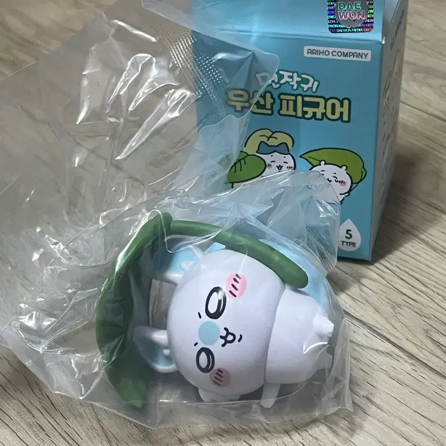 먼작귀 우산 피규어 모몽가