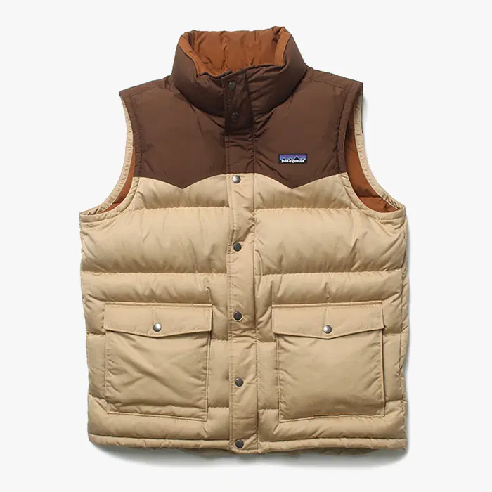 PATAGONIA "Brown Down Vest"
