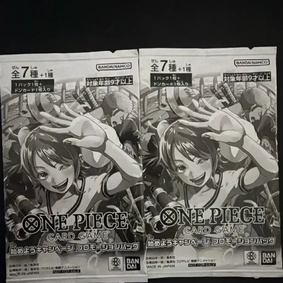 원피스카드게임 일판 TCG 프로모팩 2장 일괄