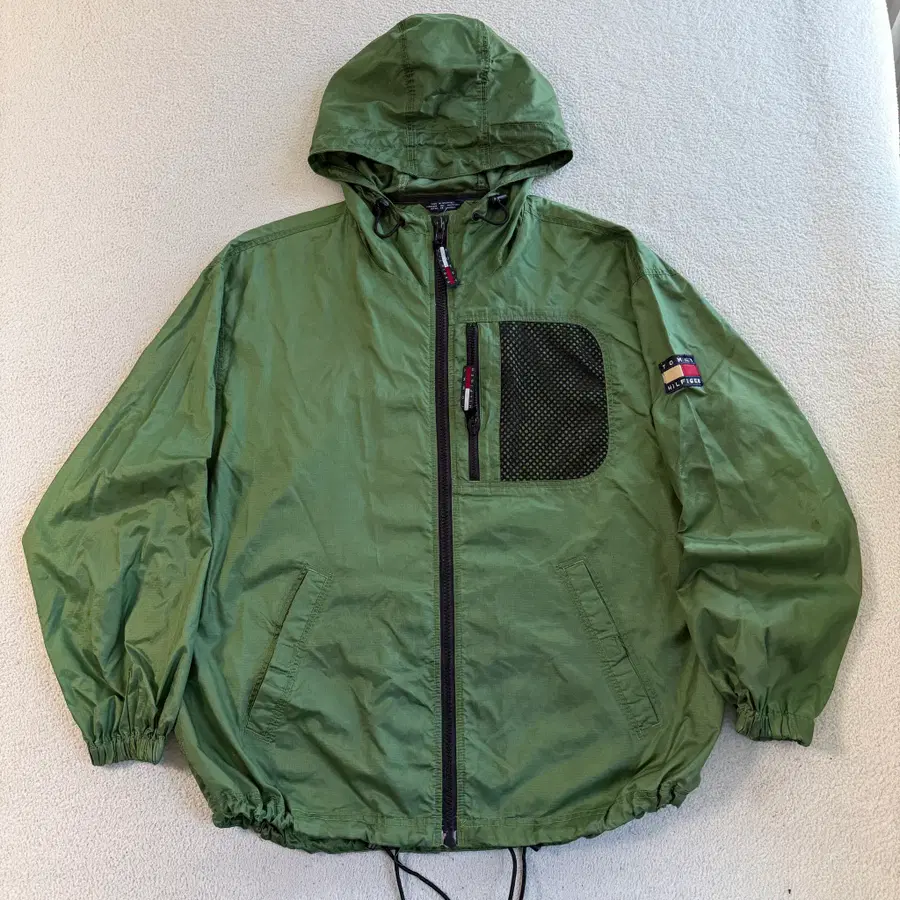 90s 타미힐피거 올드스쿨 바람막이