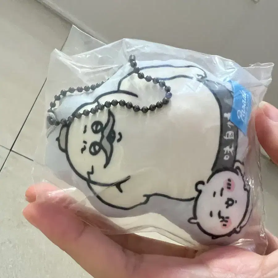 새상품] 인어섬 치이카와 시마지로 먼작귀 쿠션 키링