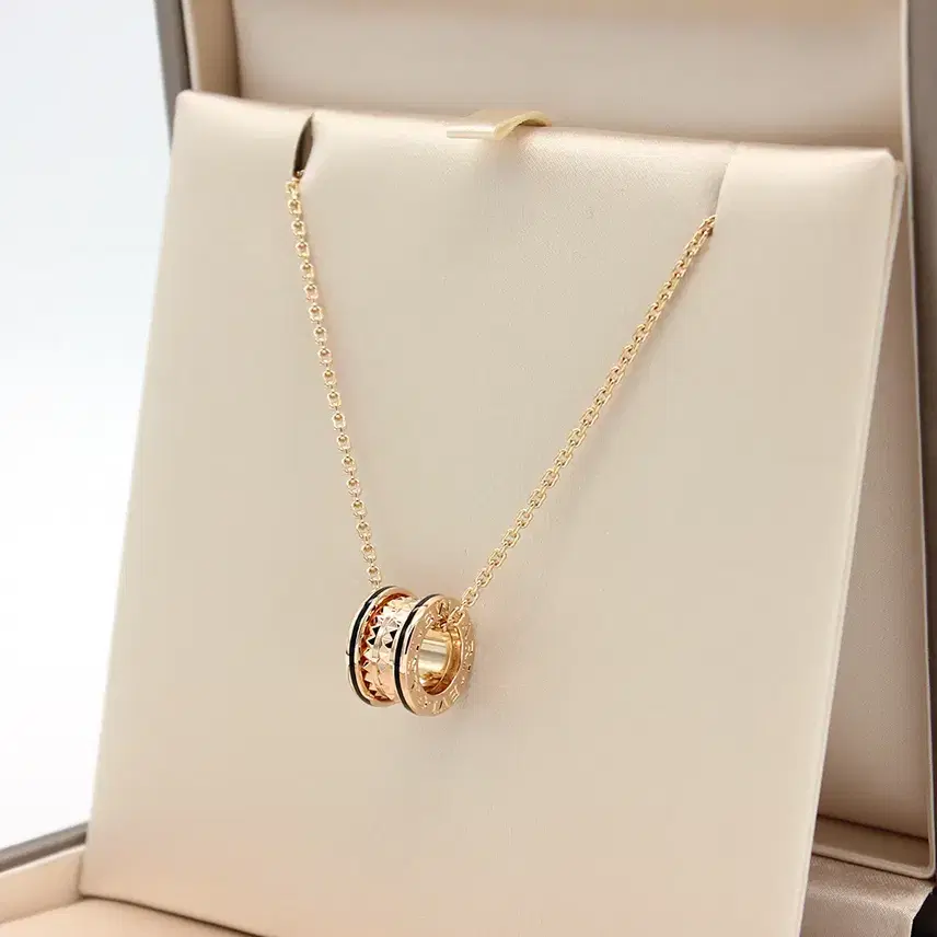불가리 중고명품 비제로원 락 18K 로즈골드 목걸이 358054 다올동래점 사진 2