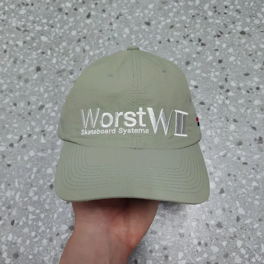 워스트 스케이트샵 나일론 캡 모자/ 볼캡 스케이트보드 WORST SKATESHOP 슈프림 팔라스 스투시