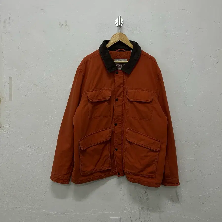 Levi's 카라 퀼팅 워크 자켓