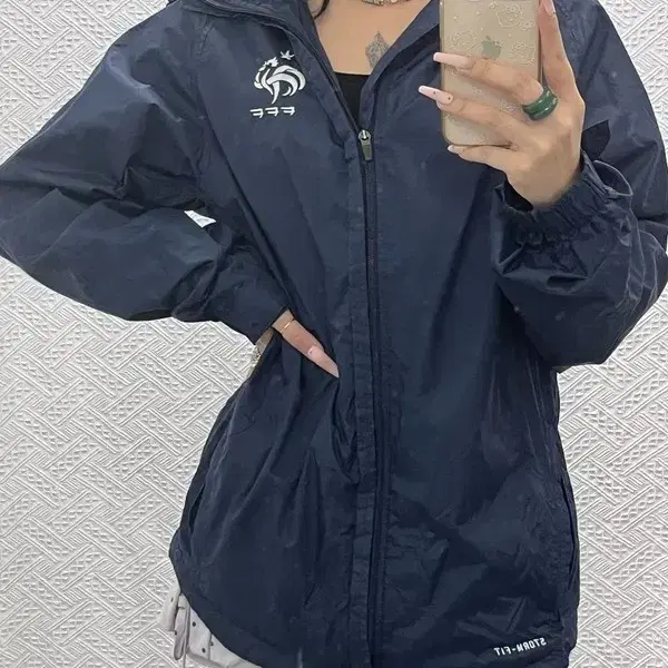 나이키 스톰핏 프랑스 국대 바람막이 자켓 S C15628