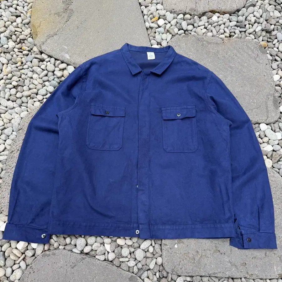 BIG SIZE MOLESKIN 80s ITALIAN 2 POCKET WORK BLOUSON 몰스킨워크자켓