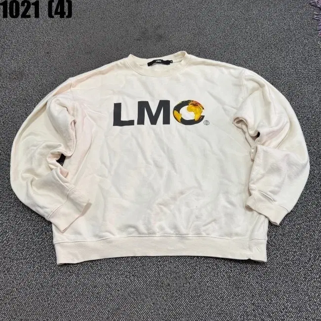 LMC 맨투맨 아이보리 M 1021