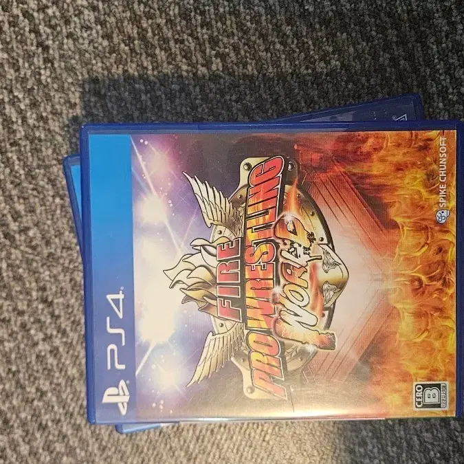 PS4 파이어 프로레슬링 월드 게임 일본판