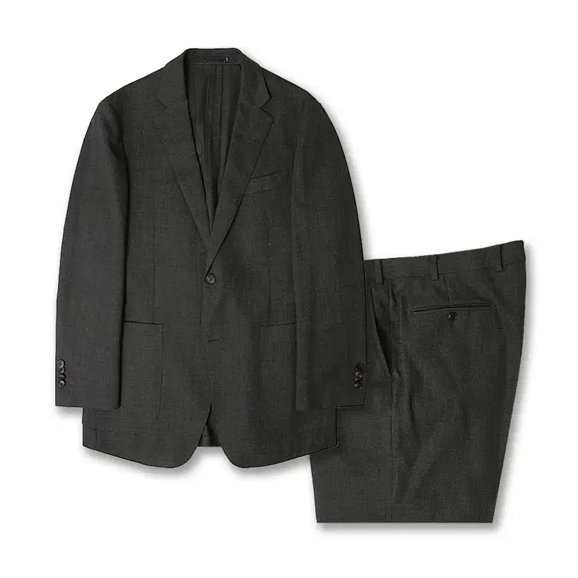 수트 서플라이 [Suit Supply] 48 미드 그레이 울 비지니스 트레블러 수트