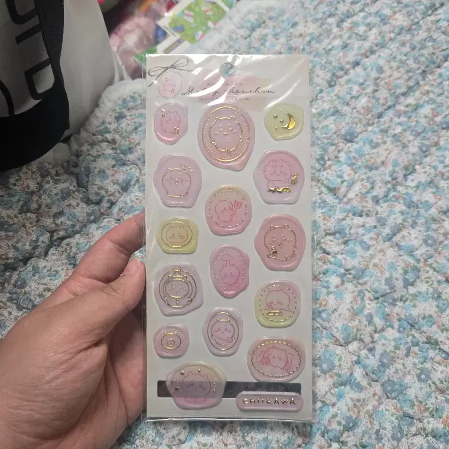 치이카와 실링왁스 스티커