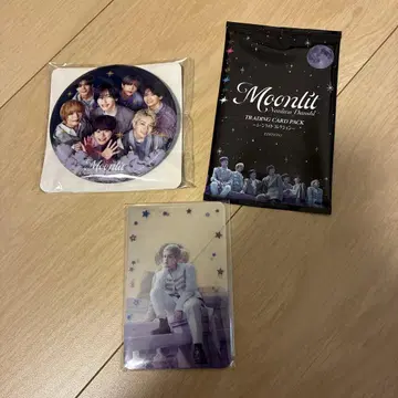 나니와단시 Moonlit 특전 3종 형태 세트 EDITION1 캔뱃지