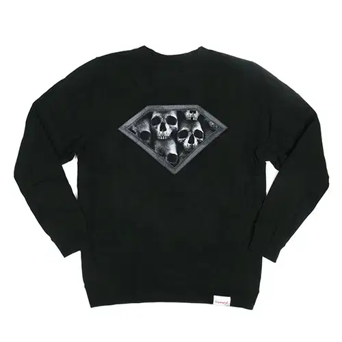 [새상품] 다이아몬드 스웨트/니트 S사이즈 DIAMOND SKULLS CREWNECK-BLK