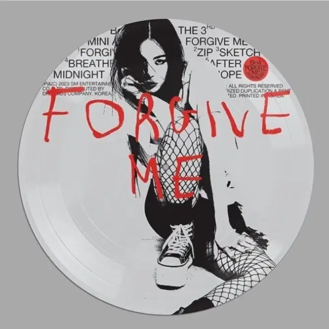 보아 FORGIVE ME 픽처 디스크 LP 판매