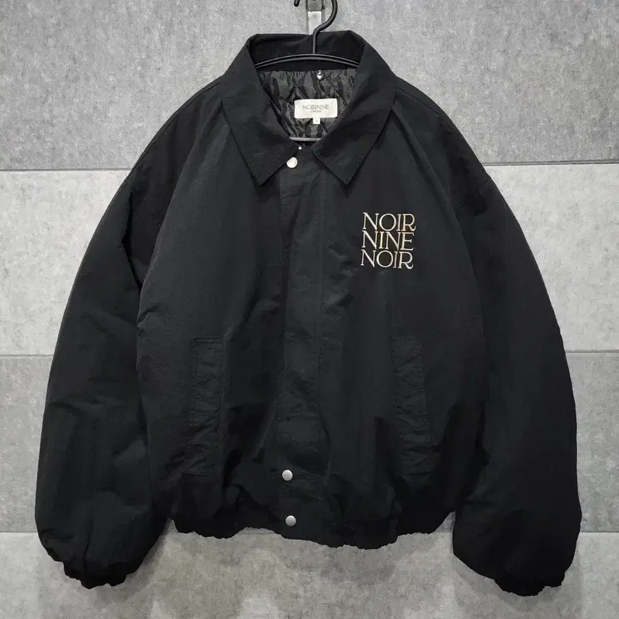 누아르나인 NOIRNINE 여성 퀼팅 블루종 점퍼 (사이즈 L)