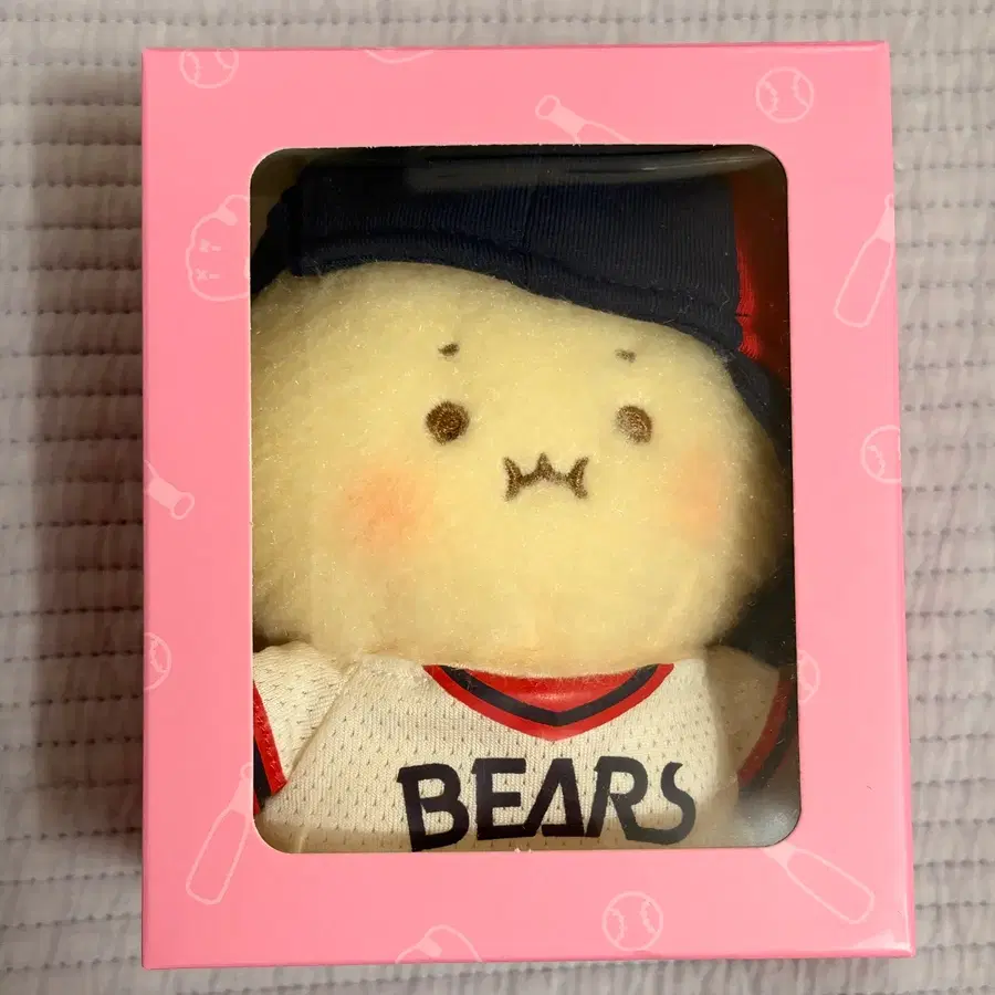 두산베어스 망그러진 곰 인형 키링 양도
