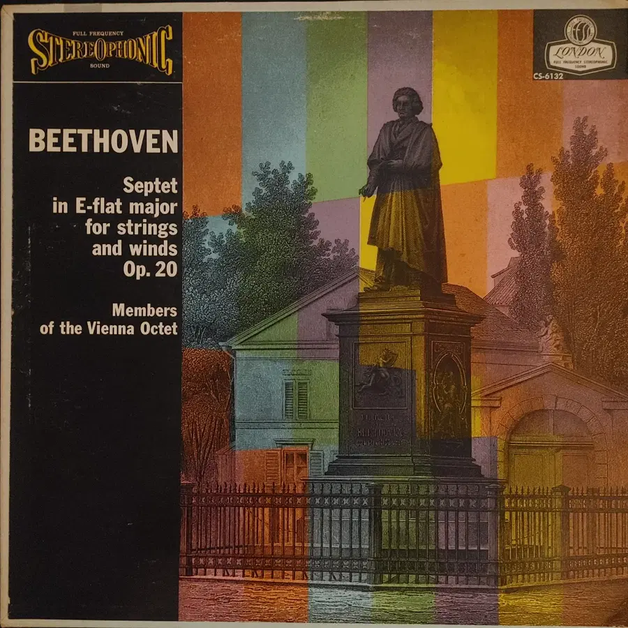 ORIGINAL DECCA LP - VIENNA OCTET/BEETHOVEN SEPTET