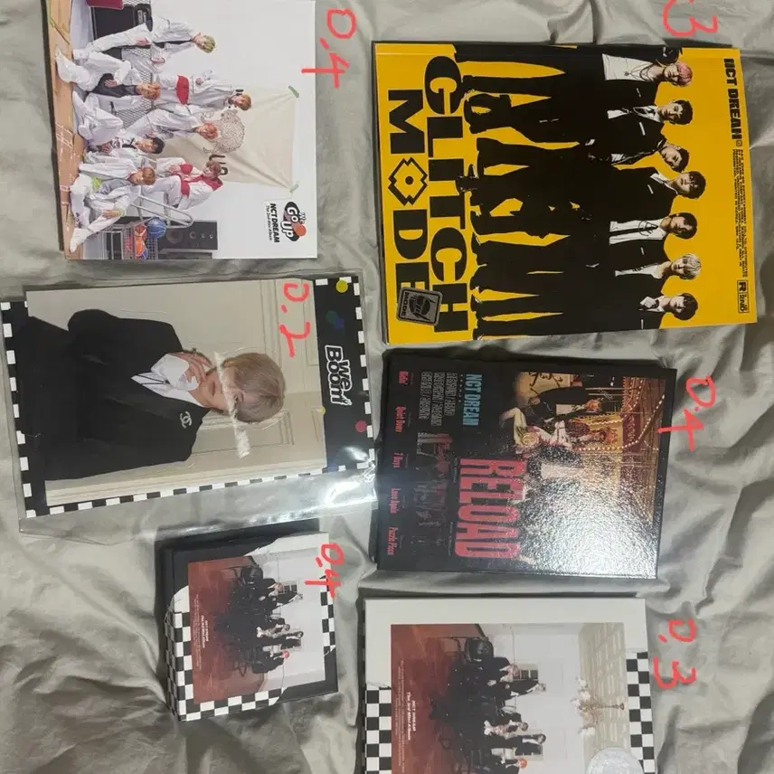 Nct dream エンシティドリーム公開アルバム販売(リロードアルバム、ブームアルバム、グリッチモードアルバム、ウィゴアップアルバム)