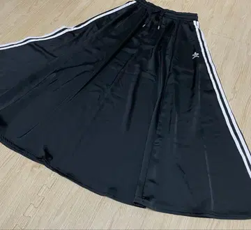 adidas 아디다스 롱 스커트 플레어 블랙 M