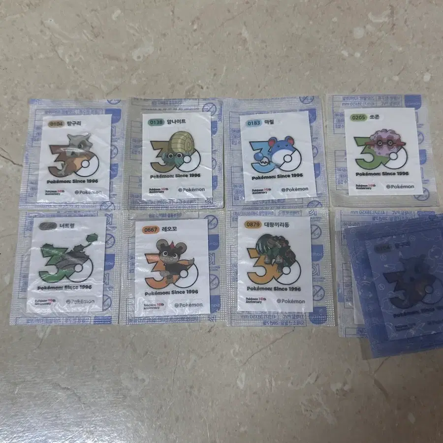 포켓몬 30주년 띠부씰
