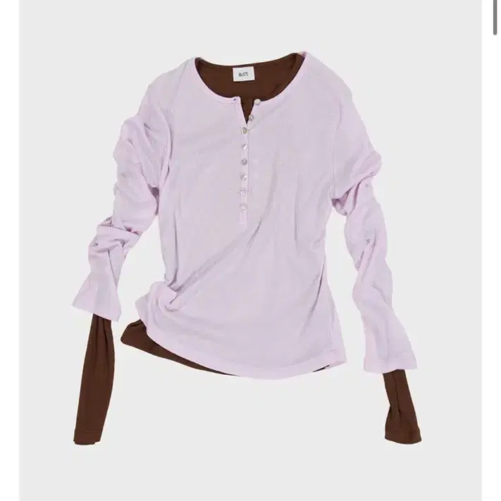 adit Mother-of-pearl button long sleeves_Pink