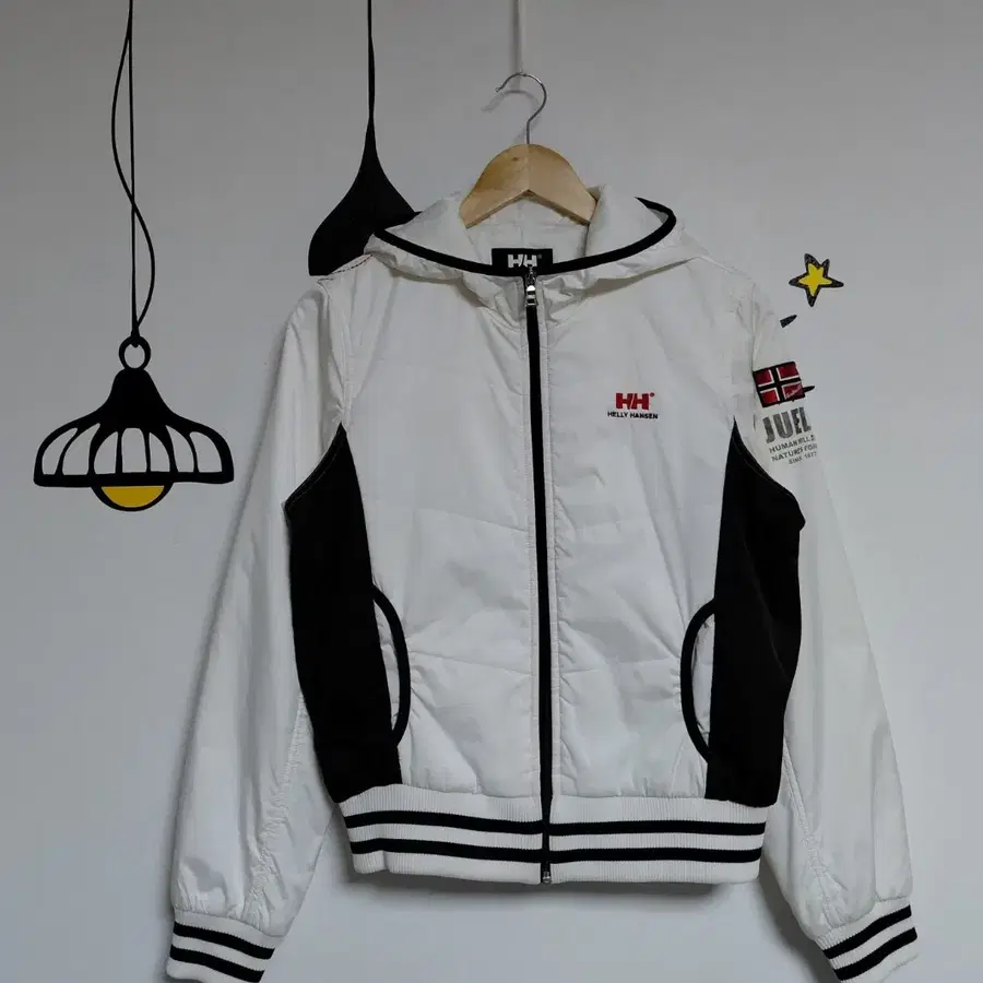 [S/빈티지] HELLY HANSEN 스포티 후드 경량 패딩 자켓